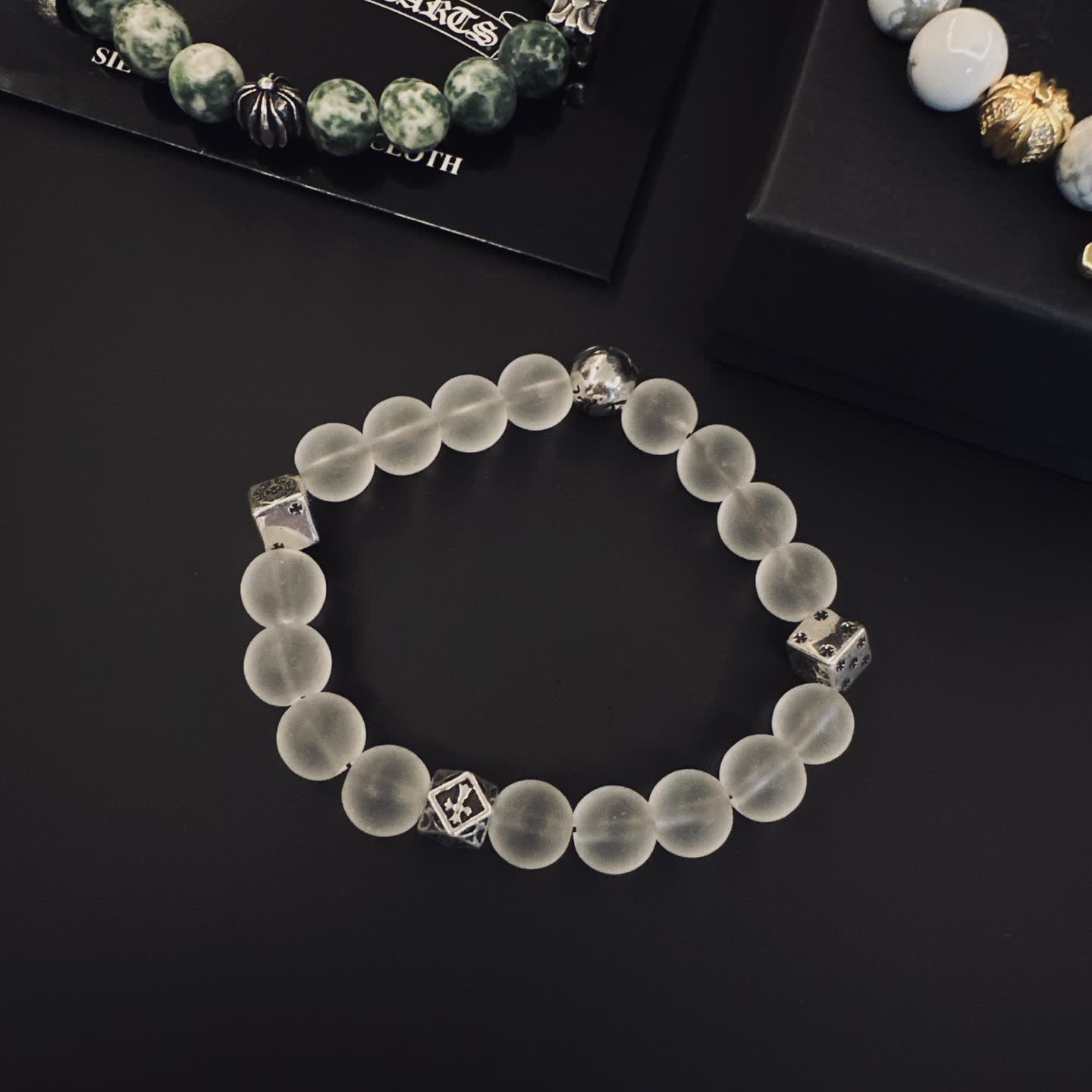 Chrome Hearts Beaded Bracelet Set